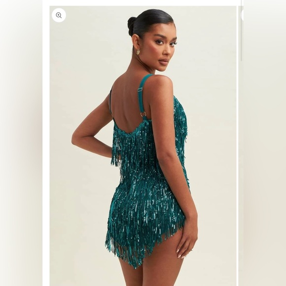 Mini fringe dress !!! Turnin heads!! Multiple sizes and colors . Message me - Picture 2 of 4